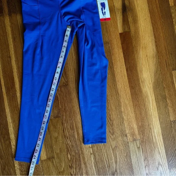 Danskin Blue Performance Leggings - Picture 3 of 10